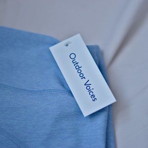 NWT XS Lilac Outdoor Voices 7/8 Warmup Leggings